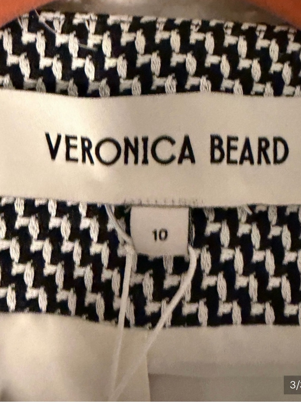 NWT Veronica Beard Houndstooth Vest Sz 10 + Matching Shorts Sz 8 Designer Set - Picture 5 of 6